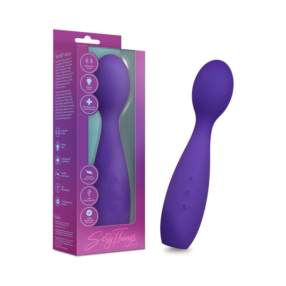 Sexy Things Velvet High Wand Massager